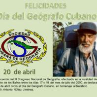Día del Geógrafo Cubano
