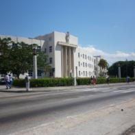 La ciudad de La Habana declarada como una de las siete ciudades maravillas del mundo moderno. Foto: Hospital Maternidad Obrera en el municipio de Marianao. 