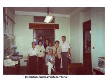 1989-2000 Colectivo de trabajadores de la Dirección de Ordenamiento Territorial