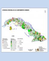 Mapa Categoría Funcional de los Asentamientos Humanos Fuente: Dirección de Ordenamiento Territorial del IPF. XIV Convención de Ordenamiento Territorial y Urbanismo 2011.