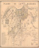 Plano Vial de la ciudad de La Habana, 1894