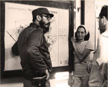 Intercambio de Fidel con especialistas del Instituto de Planificación Física de Cuba