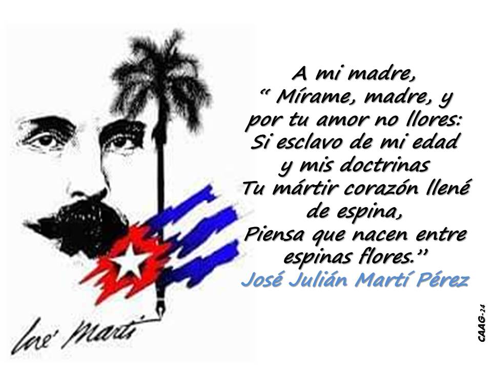 172 Aniversario del natalicio de José Julián Martí Pérez; 28 de enero de 1853 / 19 de mayo de 1895. 172 Aniversario del natalicio de José Julián Martí Pérez; 28 de enero de 1853 / 19 de mayo de 1895.