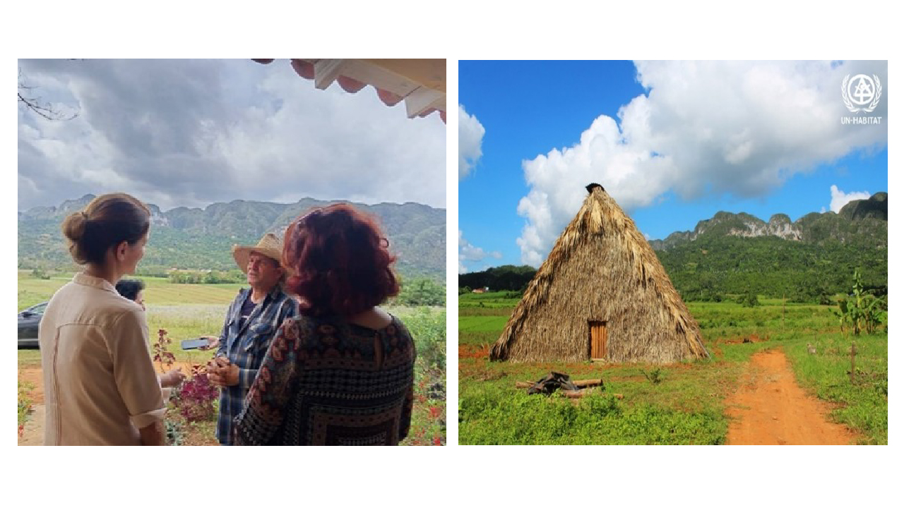 Durante su visita, la Jefa de Oficina conoció algunos de los resultados de los proyectos, en particular los vinculados a la construcción de Viviendas Sostenibles basadas en la naturaleza. Durante su visita, la Jefa de Oficina conoció algunos de los resultados de los proyectos, en particular los vinculados a la construcción de Viviendas Sostenibles basadas en la naturaleza.