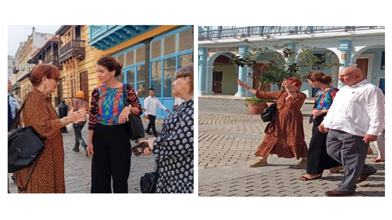 En su visita a Cuba, Fernanda Lonardoni conoció las acciones de restauración e instrumentos innovadores de planificación que realiza la Oficina del Historiador de la ciudad de La Habana para su conservación cultural, económica y social. En su visita a Cuba, Fernanda Lonardoni conoció las acciones de restauración e instrumentos innovadores de planificación que realiza la Oficina del Historiador de la ciudad de La Habana para su conservación cultural, económica y social.