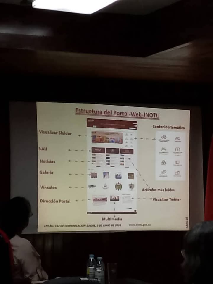 Presentación de la nueva plataforma e imagen del Portal-Web-INOTU… Presentación de la nueva plataforma e imagen del Portal-Web-INOTU…