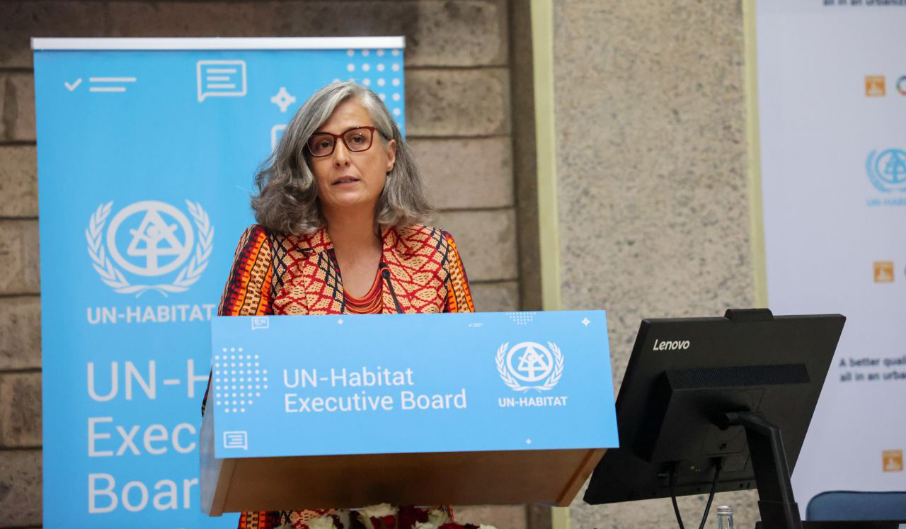 Directora Ejecutiva de ONU-Habitat, Anacláudia Rossbach Directora Ejecutiva de ONU-Habitat, Anacláudia Rossbach
