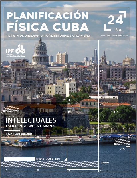 Portada de la Revista No.24 -2017 Planificación Física: Cuba Portada de la Revista No.24 -2017 Planificación Física: Cuba