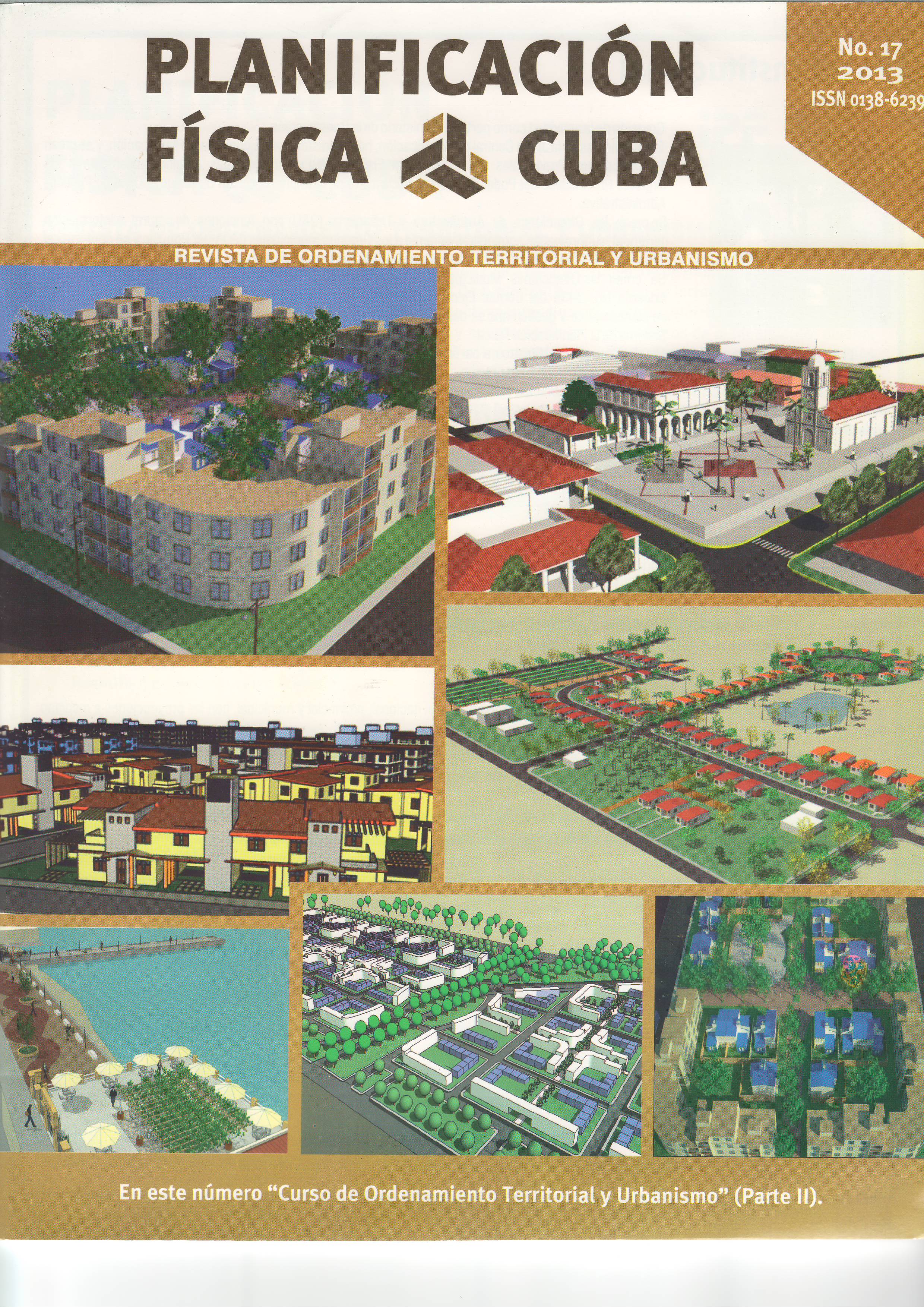 Portada de la Revista No.17 -2013 Planificación Física: Cuba Portada de la Revista No.17 -2013 Planificación Física: Cuba