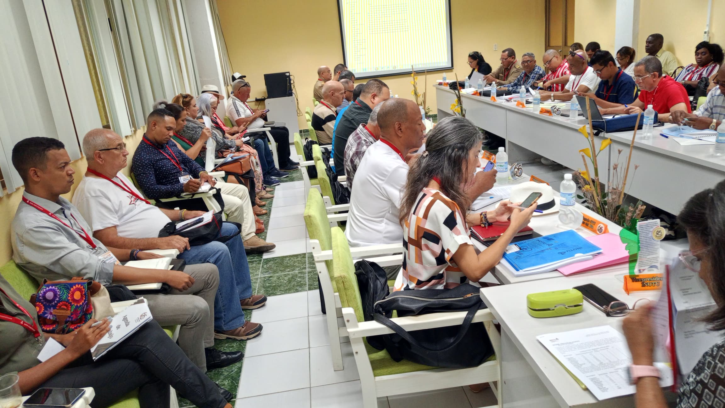 Asistentes al Consejo Ampliado del INOTU Asistentes al Consejo Ampliado del INOTU