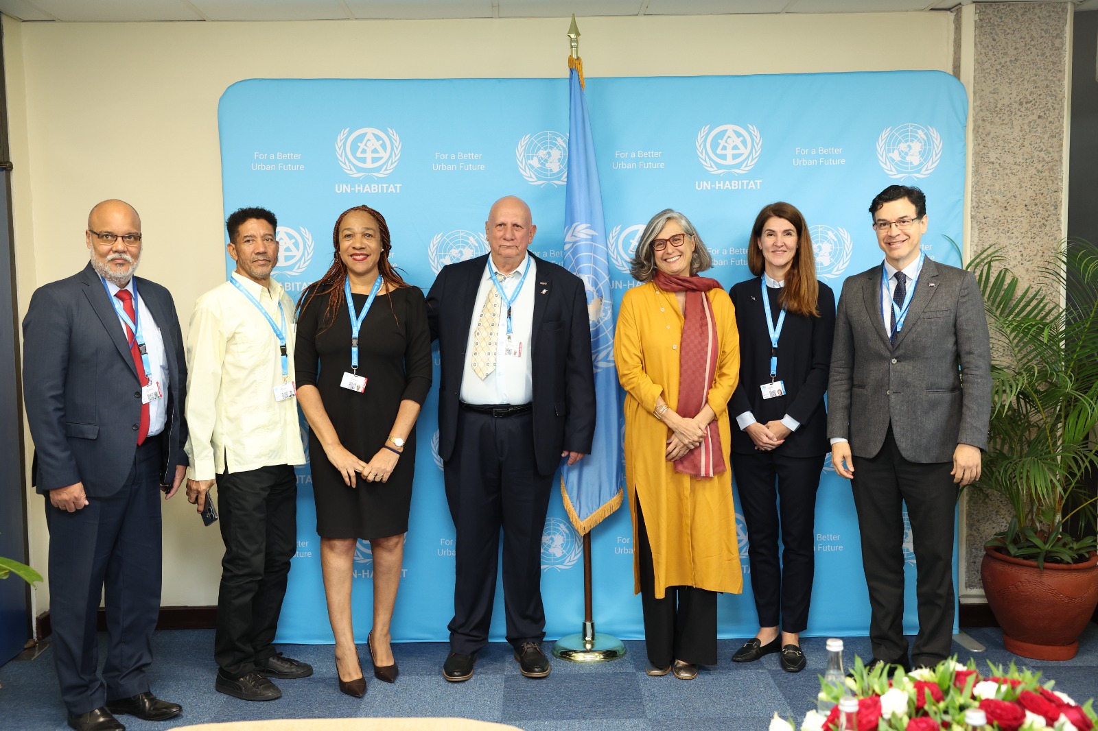 La delegación cubana a la Segunda Asamblea General de ONU-Hábitat, fue recibida por la Directora Ejecutiva La delegación cubana a la Segunda Asamblea General de ONU-Hábitat, fue recibida por la Directora Ejecutiva