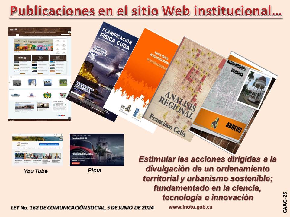 Relanzamiento del Portal-Web-INOTU Relanzamiento del Portal-Web-INOTU