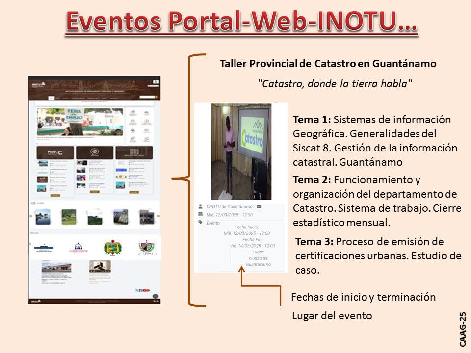 Relanzamiento del Portal-Web-INOTU Relanzamiento del Portal-Web-INOTU