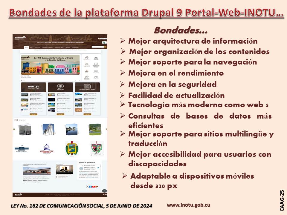 Relanzamiento del Portal-Web-INOTU Relanzamiento del Portal-Web-INOTU