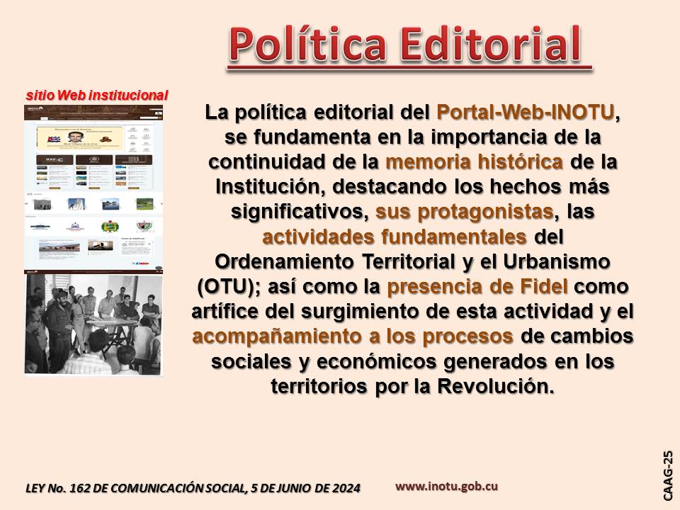 Relanzamiento del Portal-Web-INOTU Relanzamiento del Portal-Web-INOTU