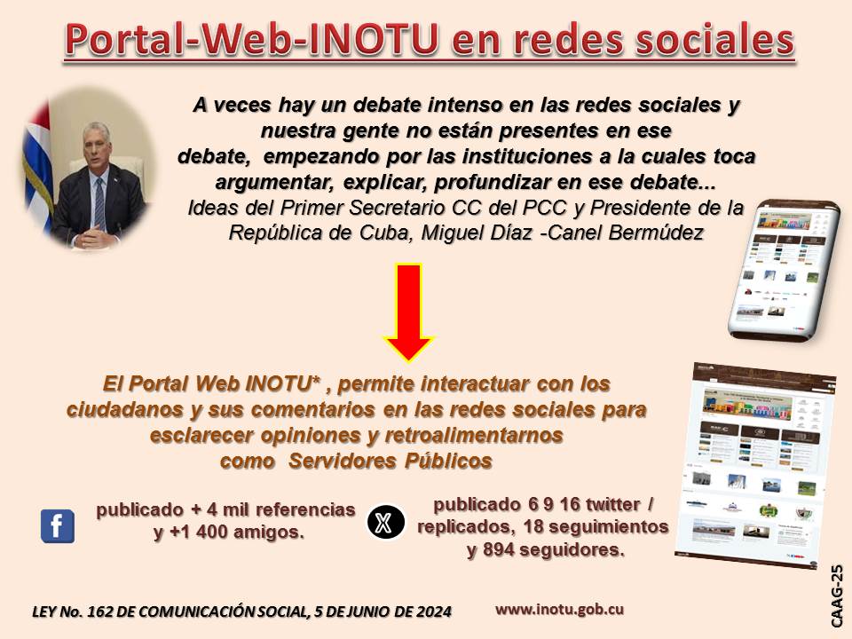Relanzamiento del Portal-Web-INOTU Relanzamiento del Portal-Web-INOTU