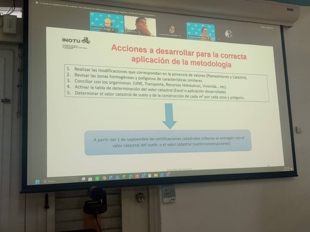 TALLER VIRTUAL: “Observatorio Inmobiliario cubano para un mercado transparente, ordenado y sostenible”. TALLER VIRTUAL: “Observatorio Inmobiliario cubano para un mercado transparente, ordenado y sostenible”.