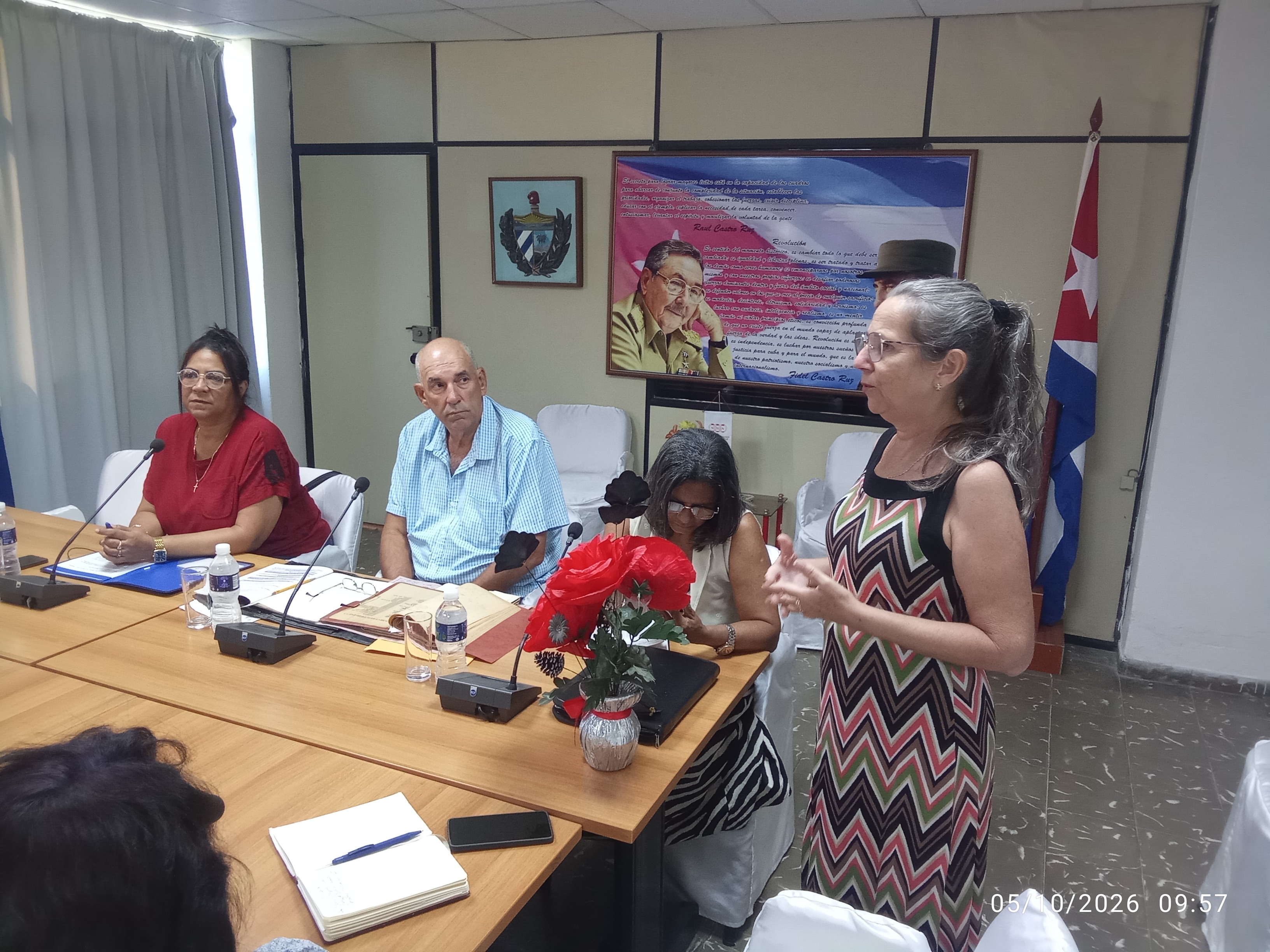 Participantes en la Jornada Octubre