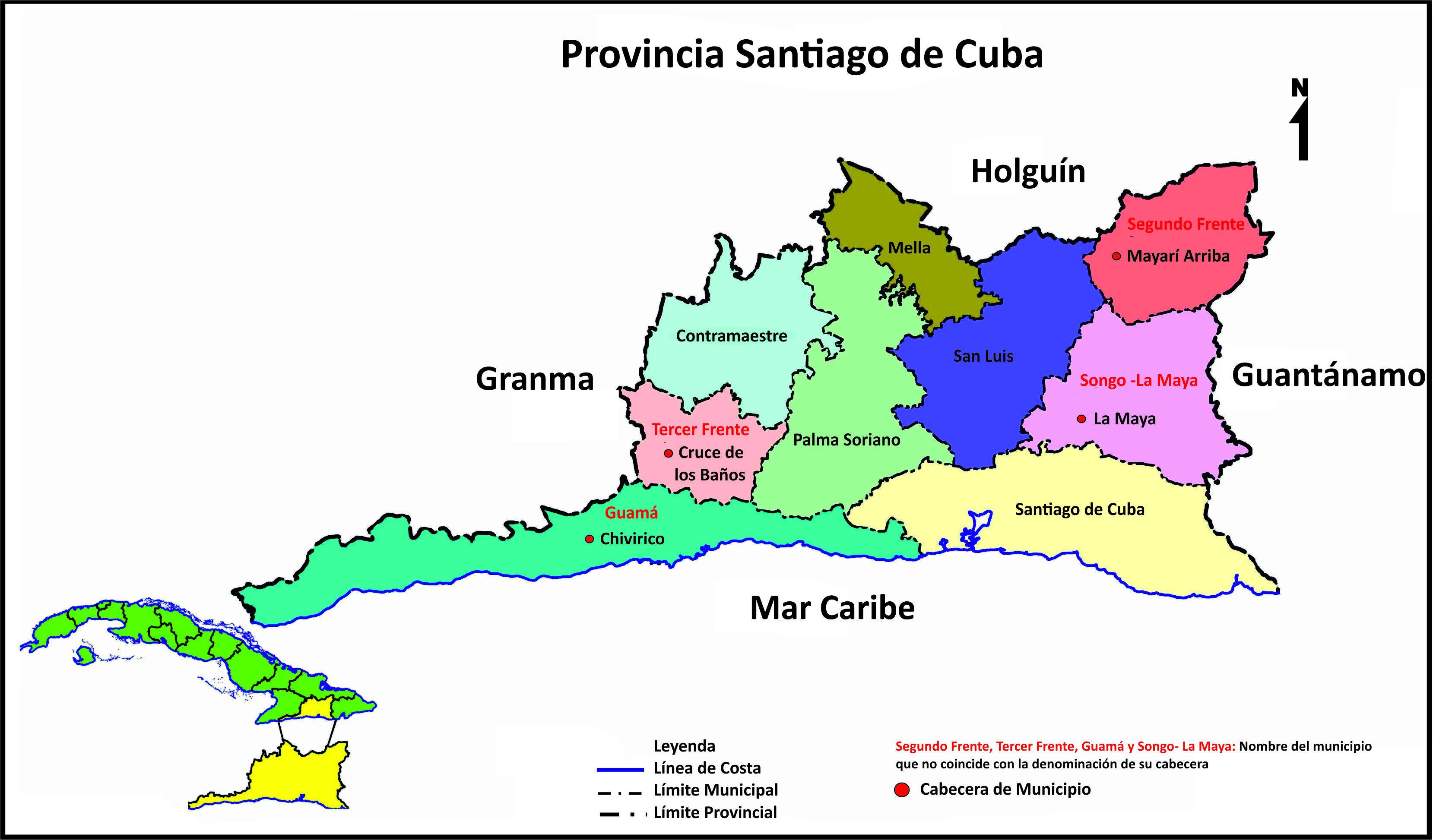 Esquema Provincial de Ordenamiento Territorial de Santiago de Cuba