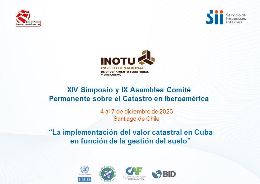 “La implementación del valor catastral en Cuba  en función de la gestión del suelo”